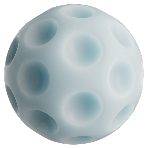 Wax Plain 01 Blue 15cm